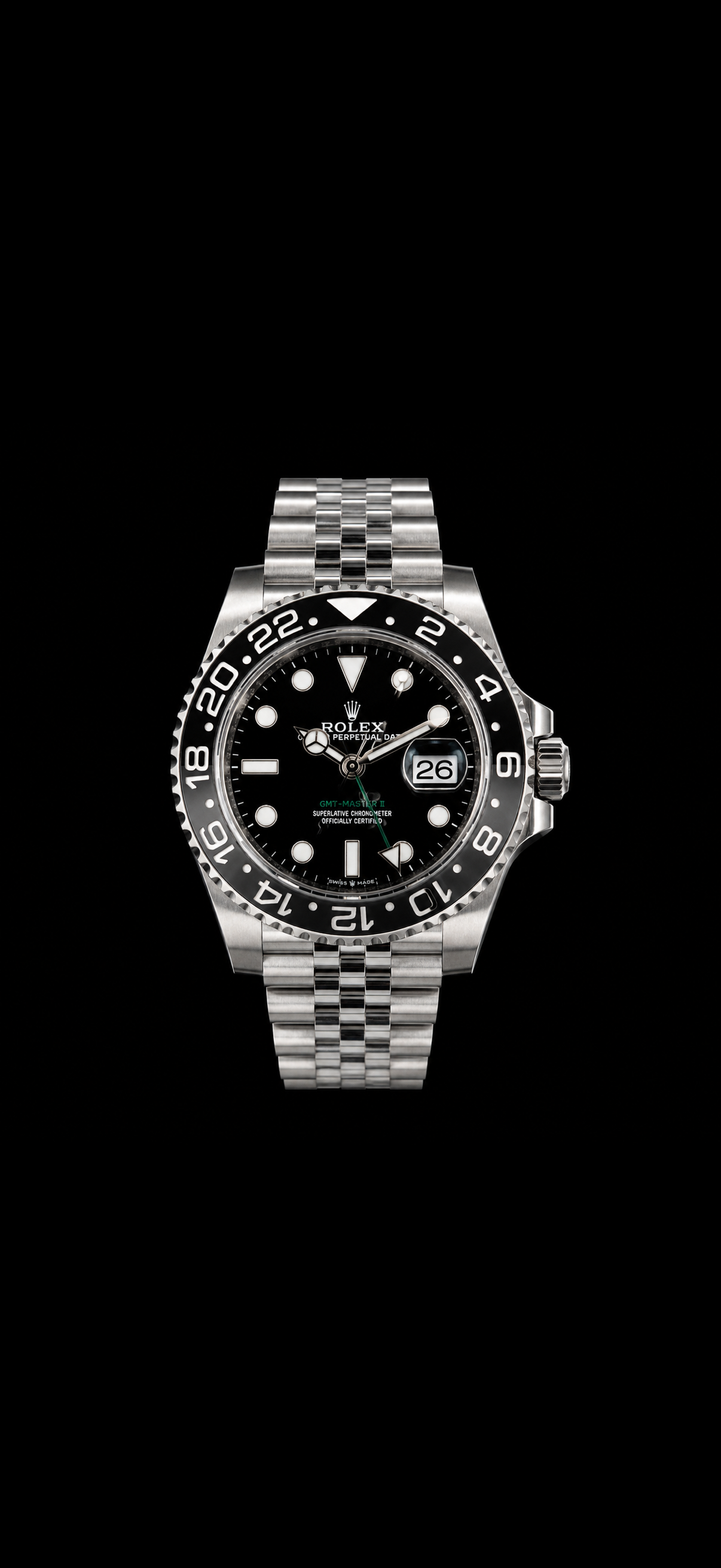 Rolex GMT Master ll “Bruce Wayne” Jubilee Bracelet